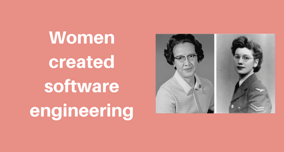 women created software engineering