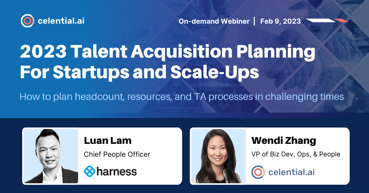 Talent acquisition planning webinar 2023