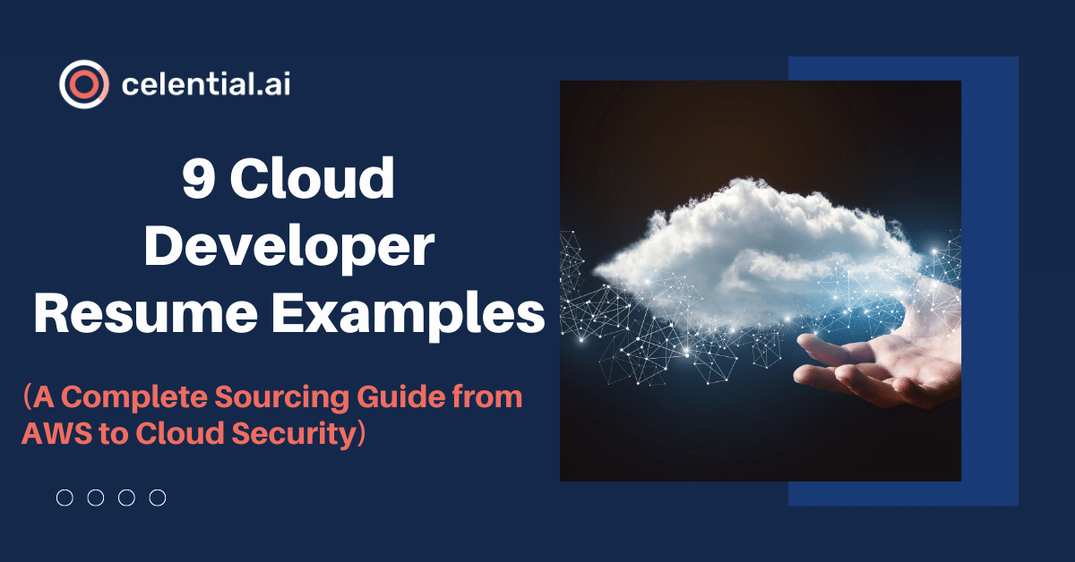 9 Cloud Developer Resume Examples (AWS, Azure, Cloud security)