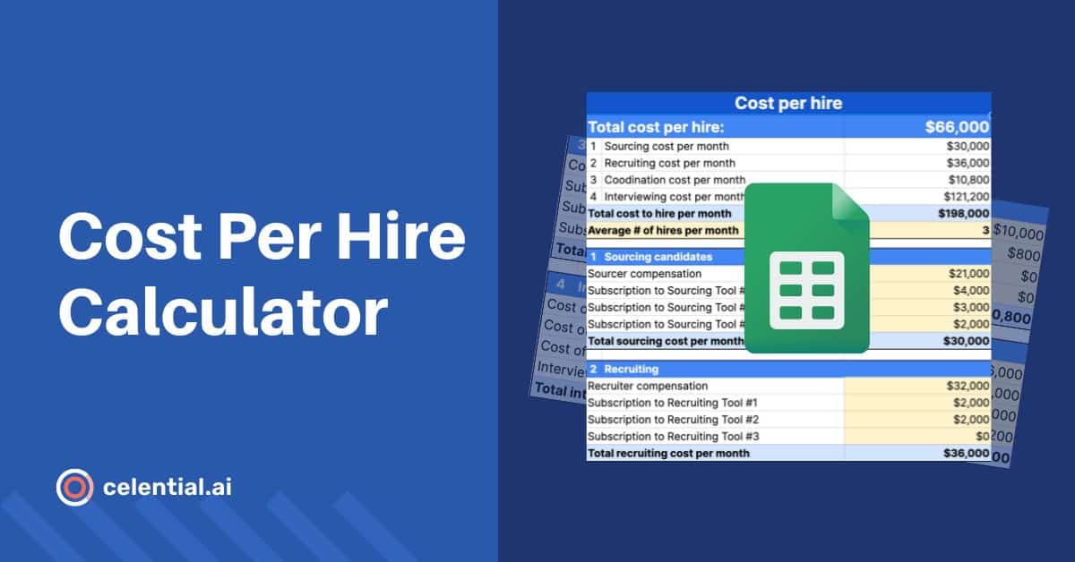 Cost Per Hire Calculator