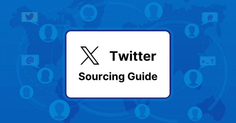 twitter sourcing